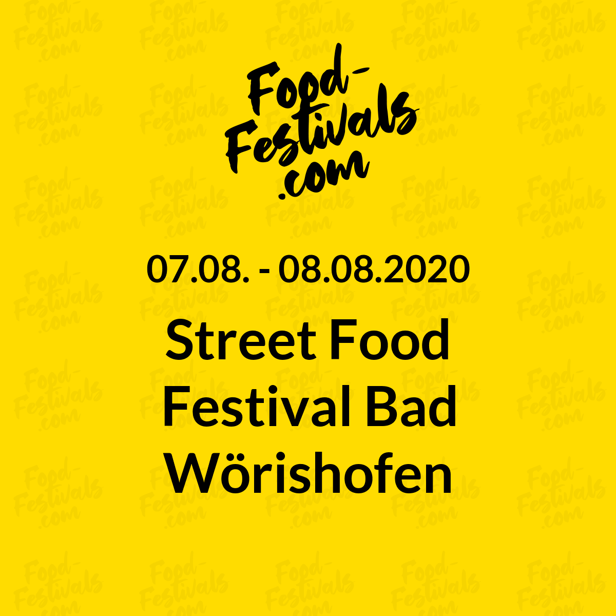 Street Food Festival Bad Wörishofen