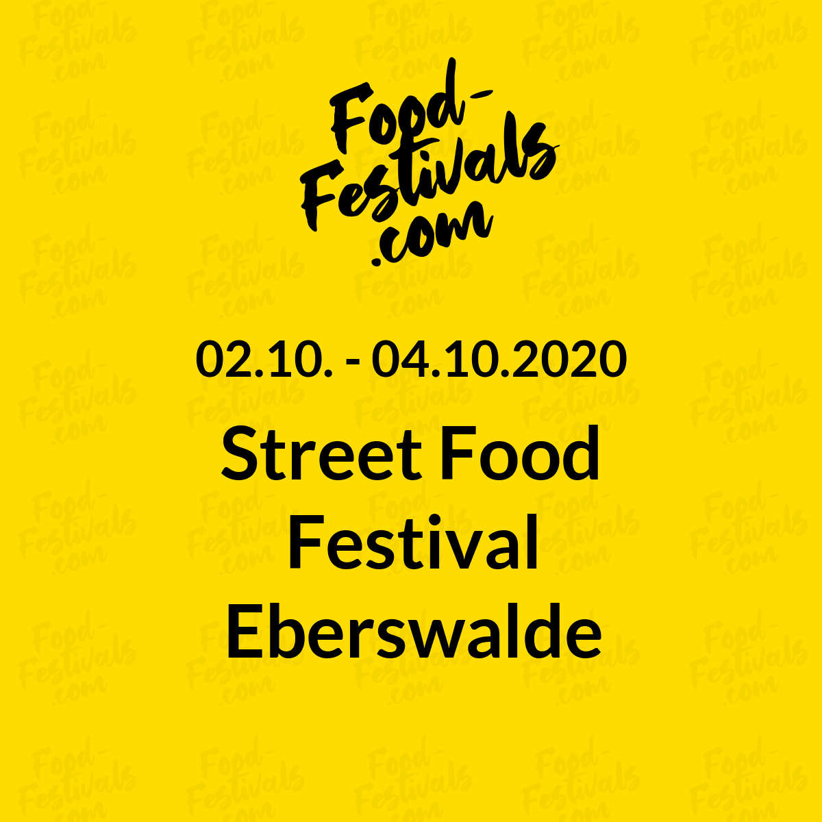 Street Food Festival Eberswalde