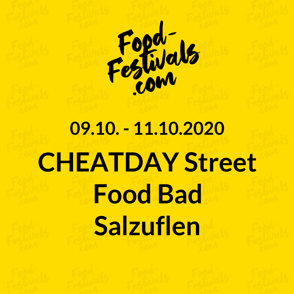CHEATDAY Street Food Bad Salzuflen