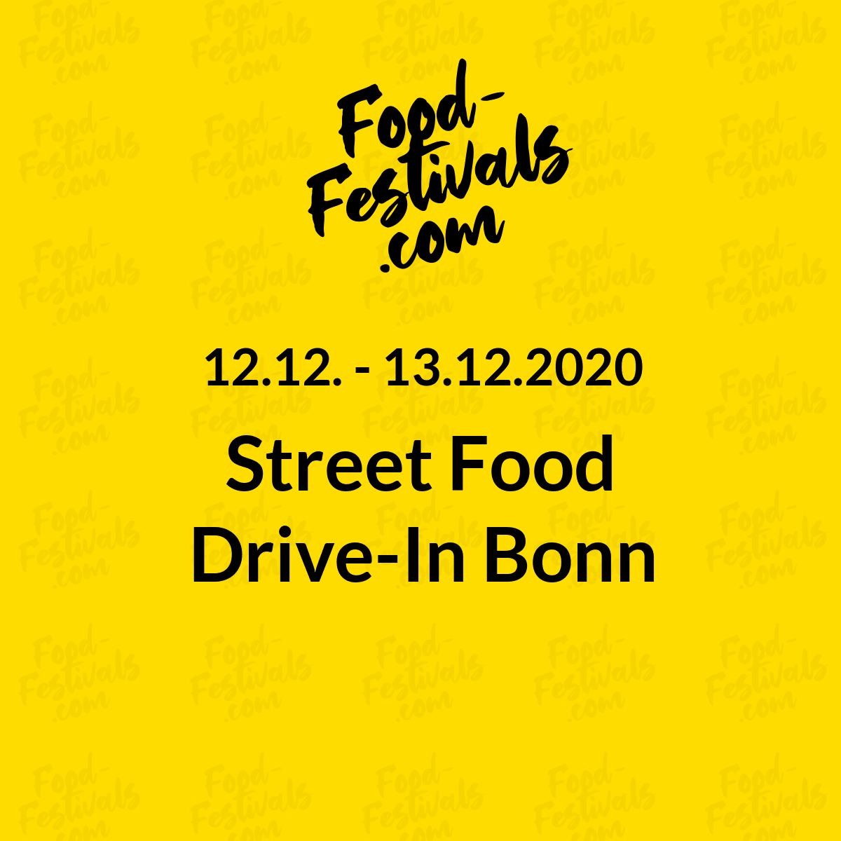 Street Food Drive-In Bonn