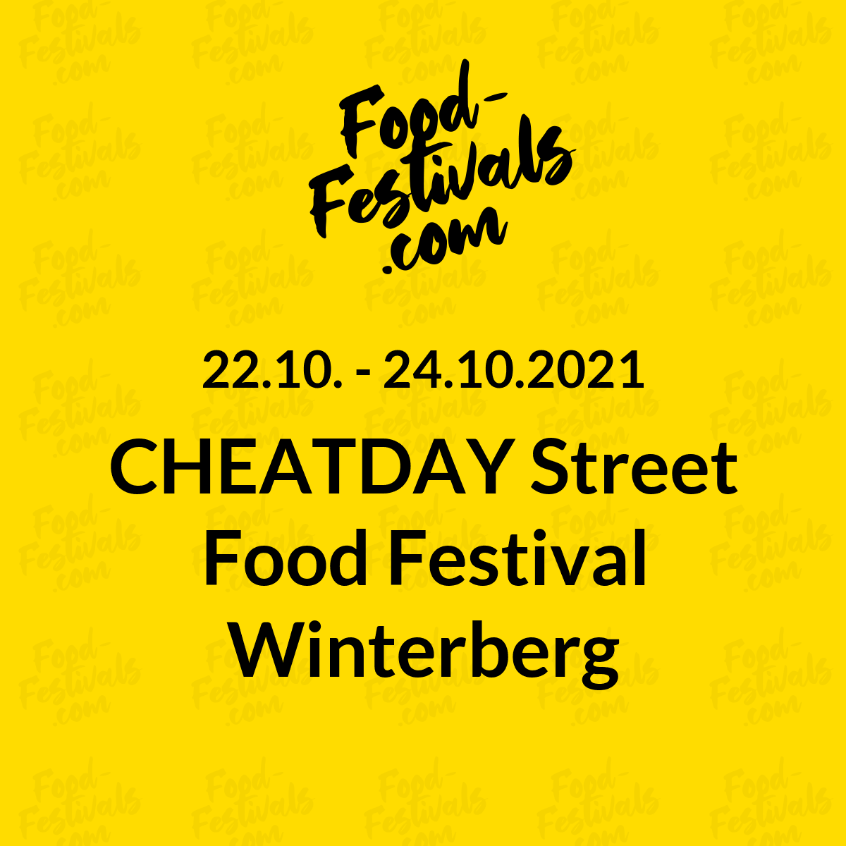 CHEATDAY Street Food Festival Winterberg