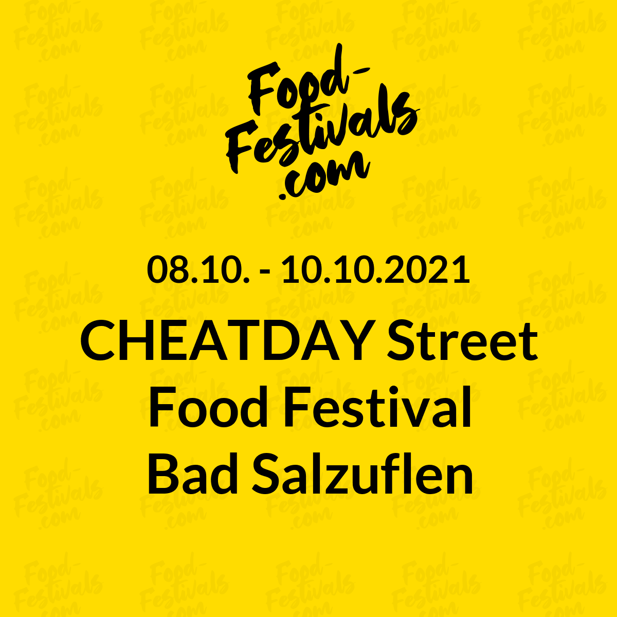 CHEATDAY Street Food Festival Bad Salzuflen