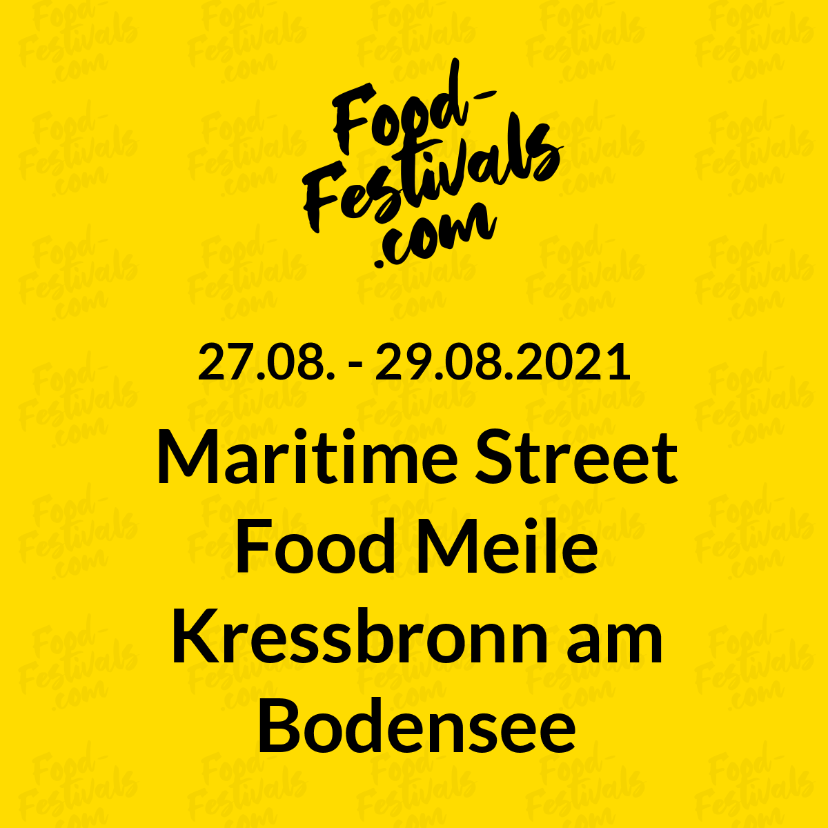 Maritime Street Food Meile Kressbronn am Bodensee