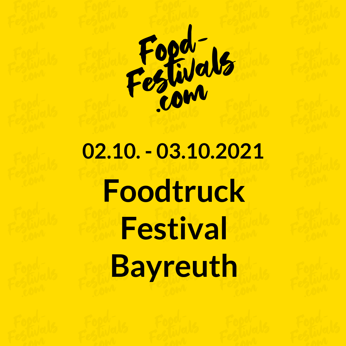 Foodtruck Festival Bayreuth