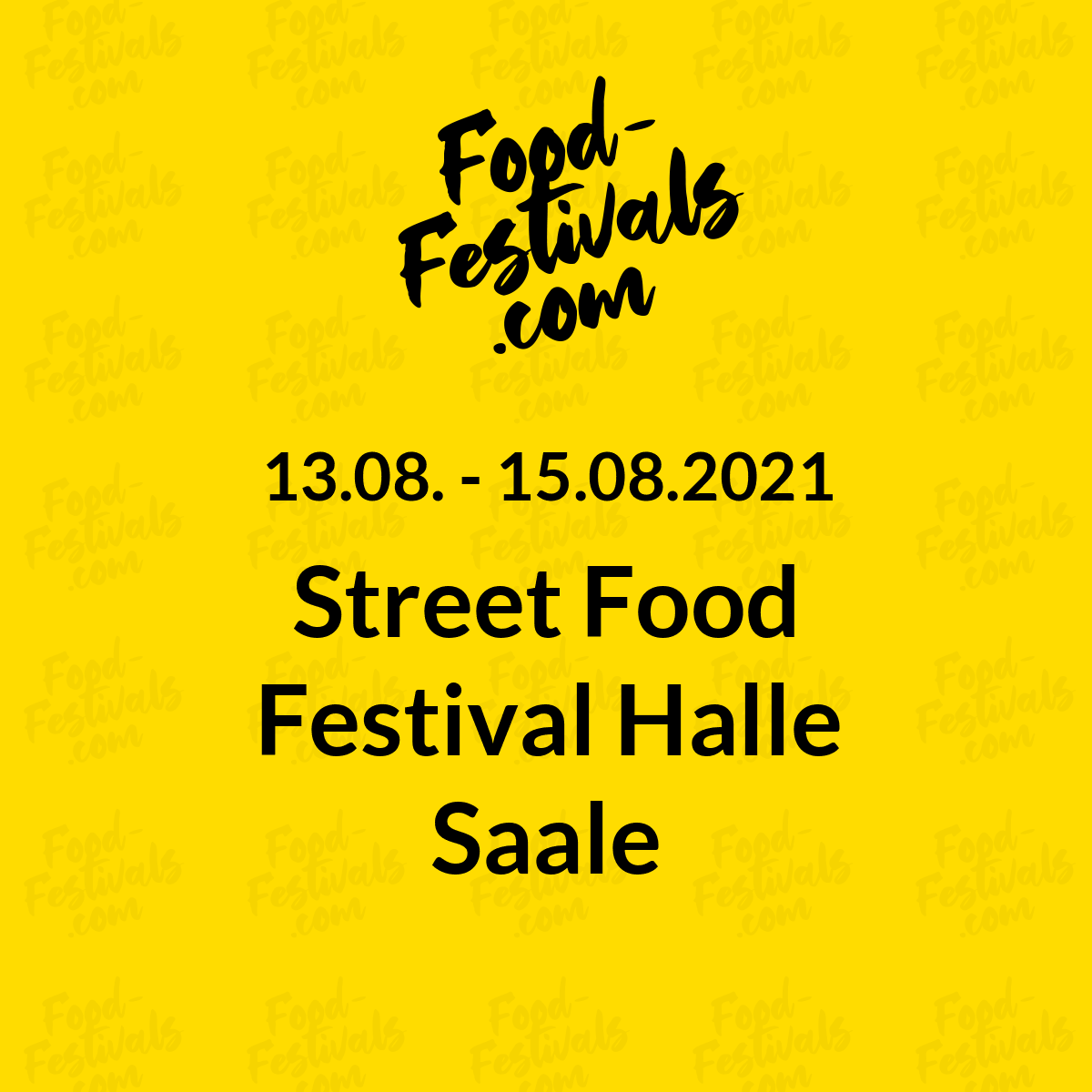 Street Food Festival Halle Saale