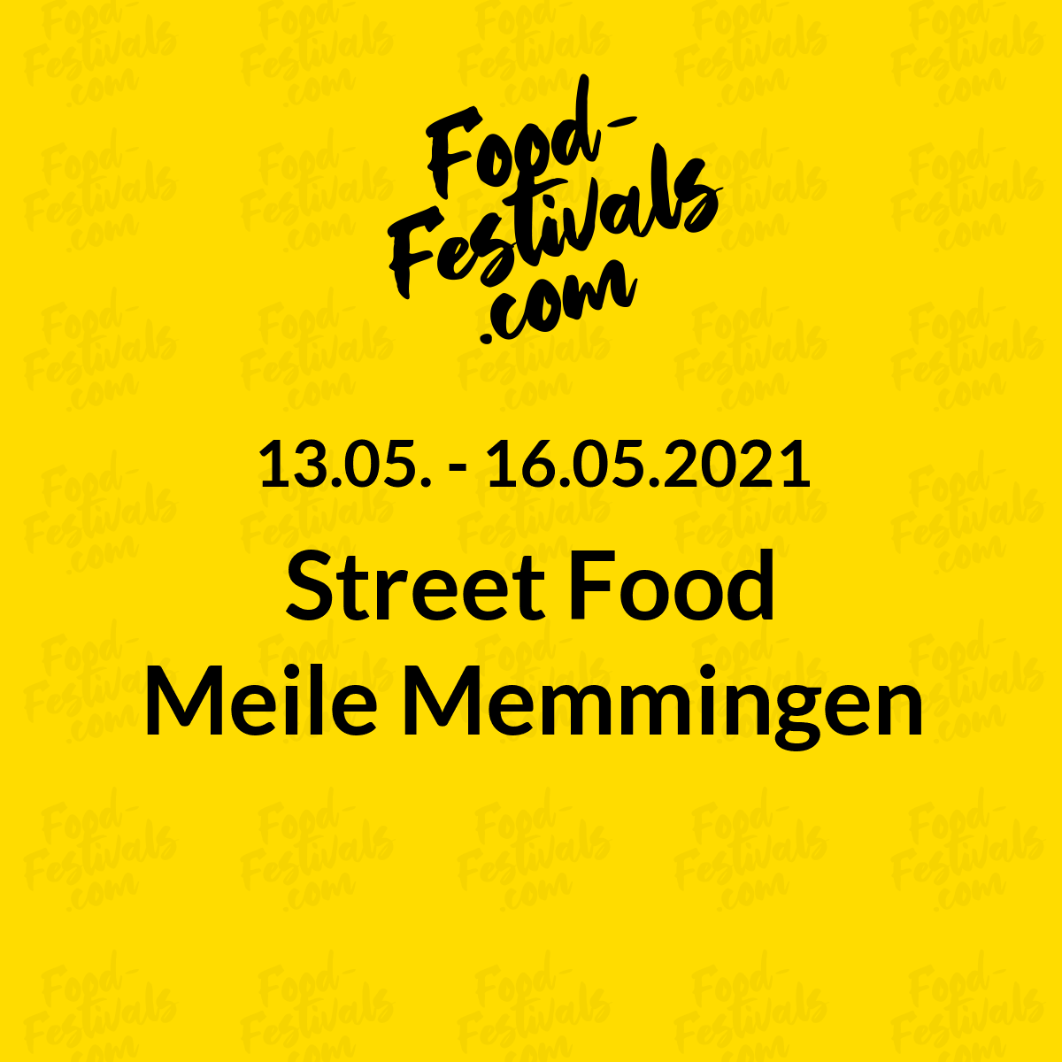 Street Food Meile Memmingen