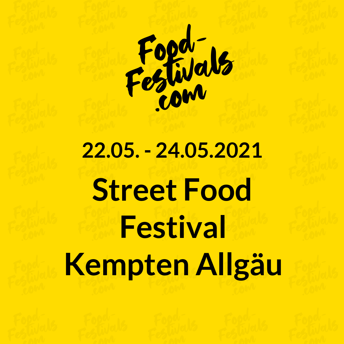 Street Food Festival Kempten Allgäu