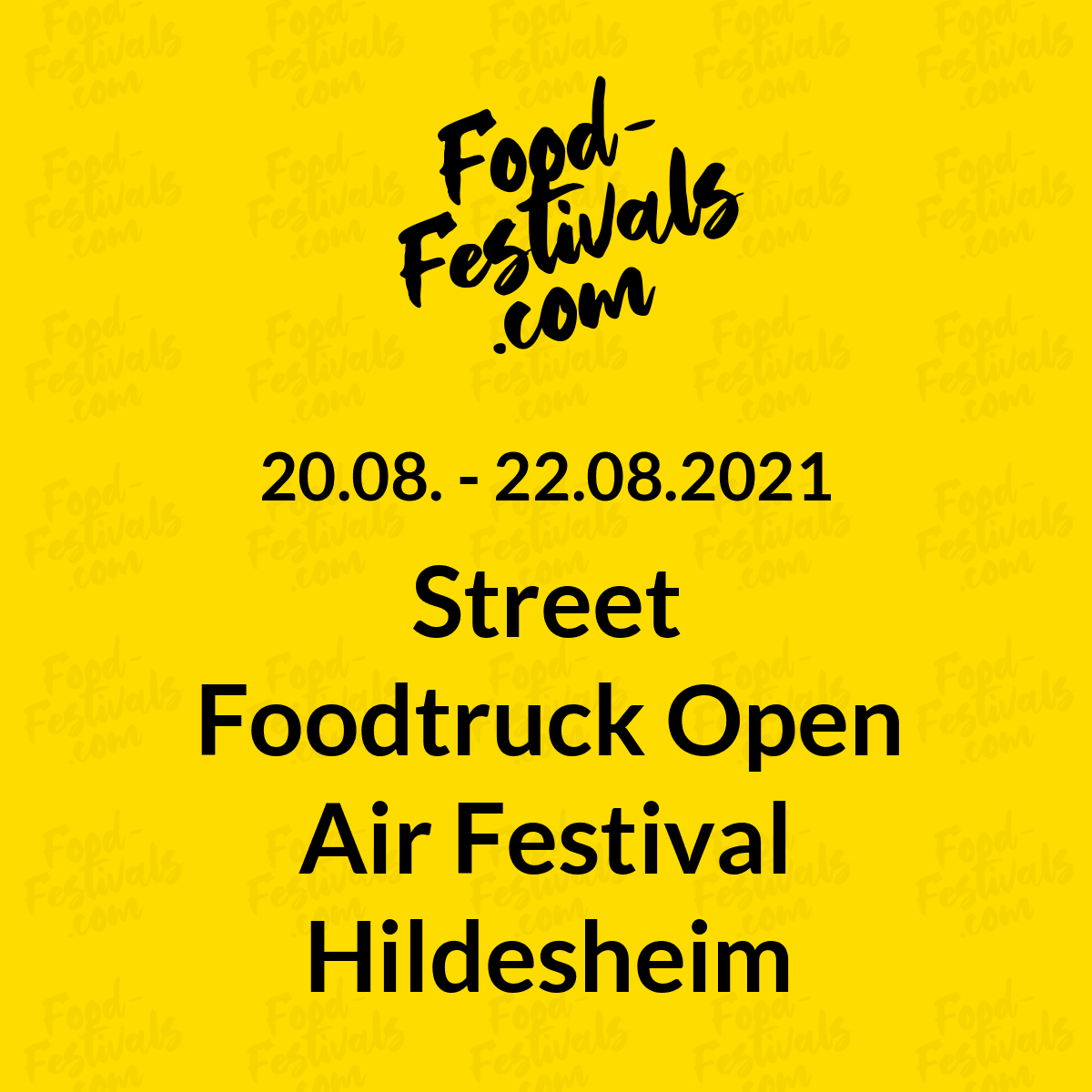 Street Foodtruck Open Air Festival Hildesheim