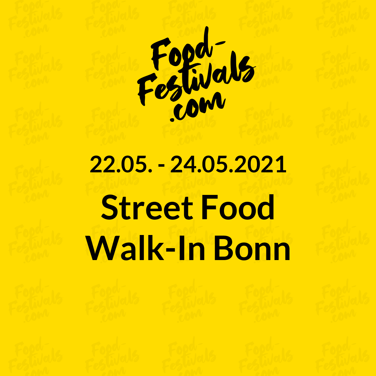 Street Food Walk-In Bonn
