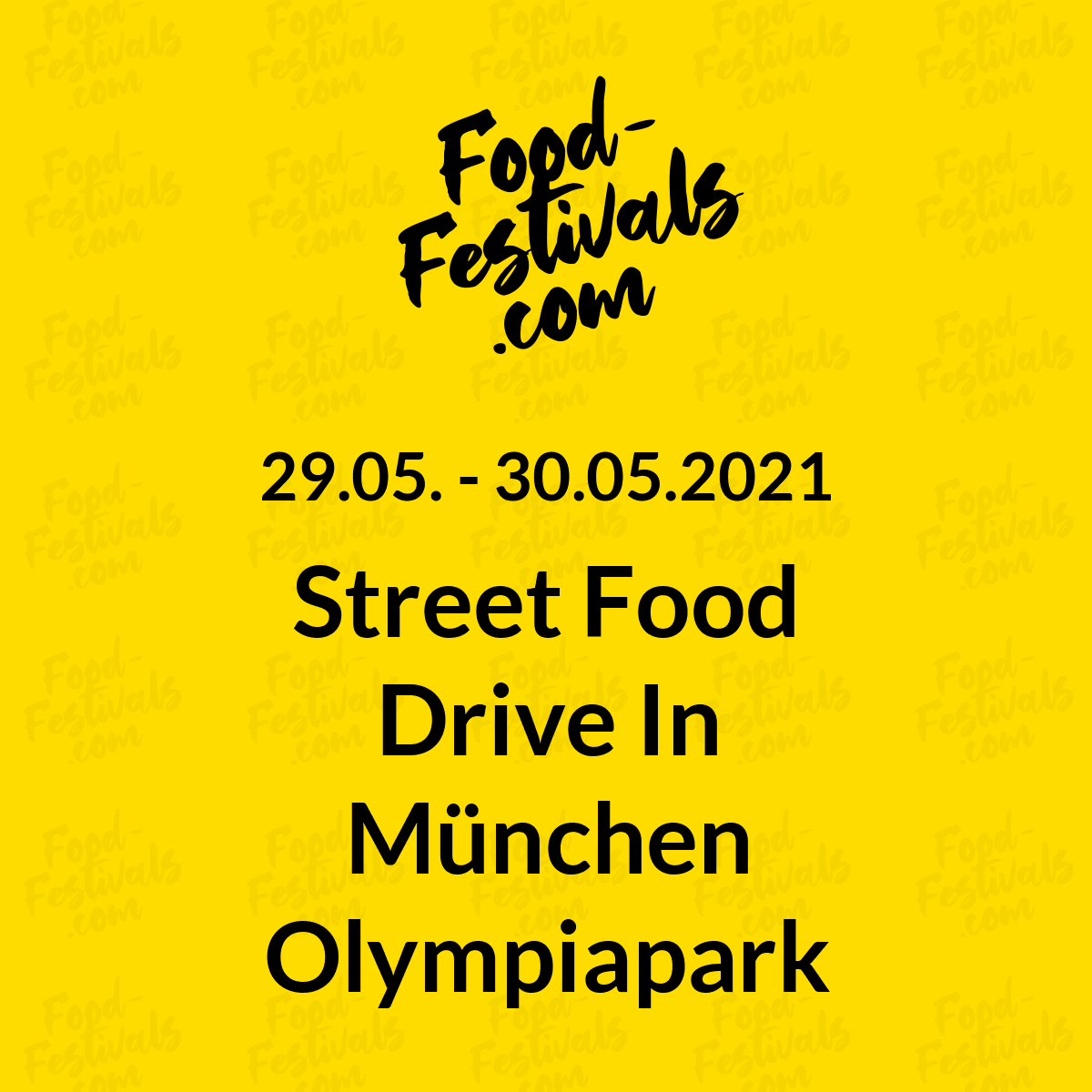 Street Food Drive In München Olympiapark