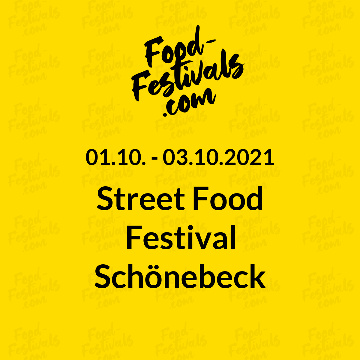 Street Food Festival Schönebeck