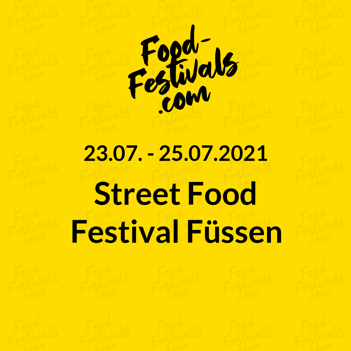 Street Food Festival Füssen