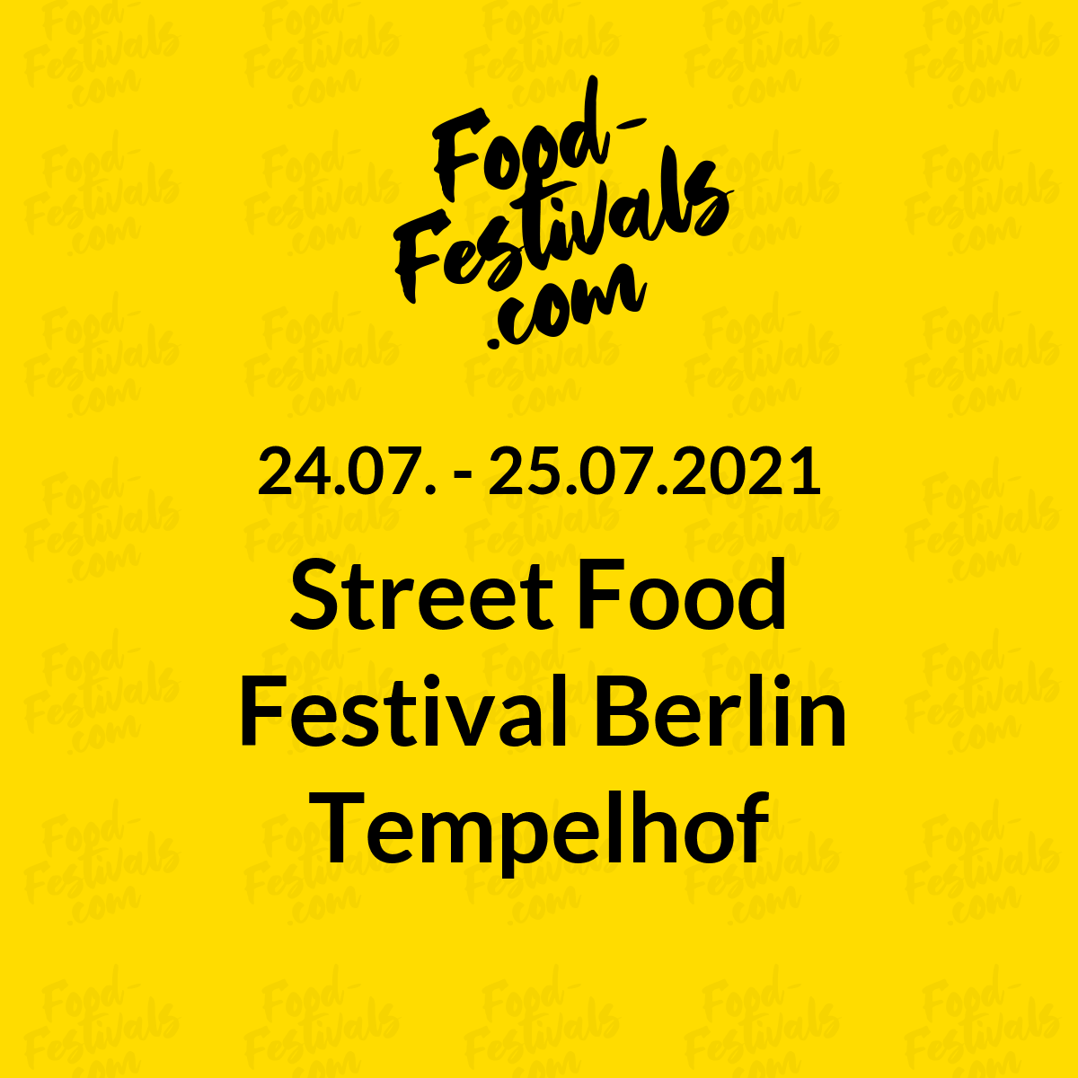 Street Food Festival Berlin Tempelhof