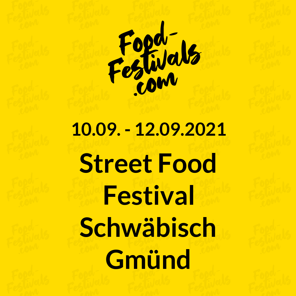 Street Food Festival Schwäbisch Gmünd