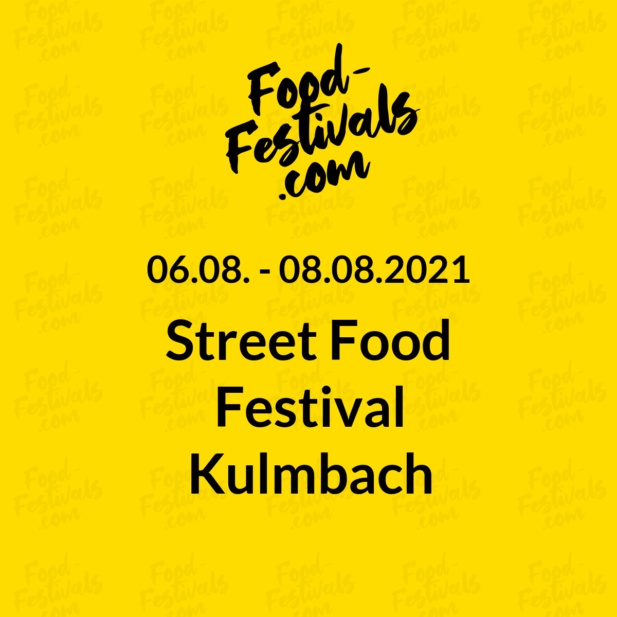 Street Food Festival Kulmbach