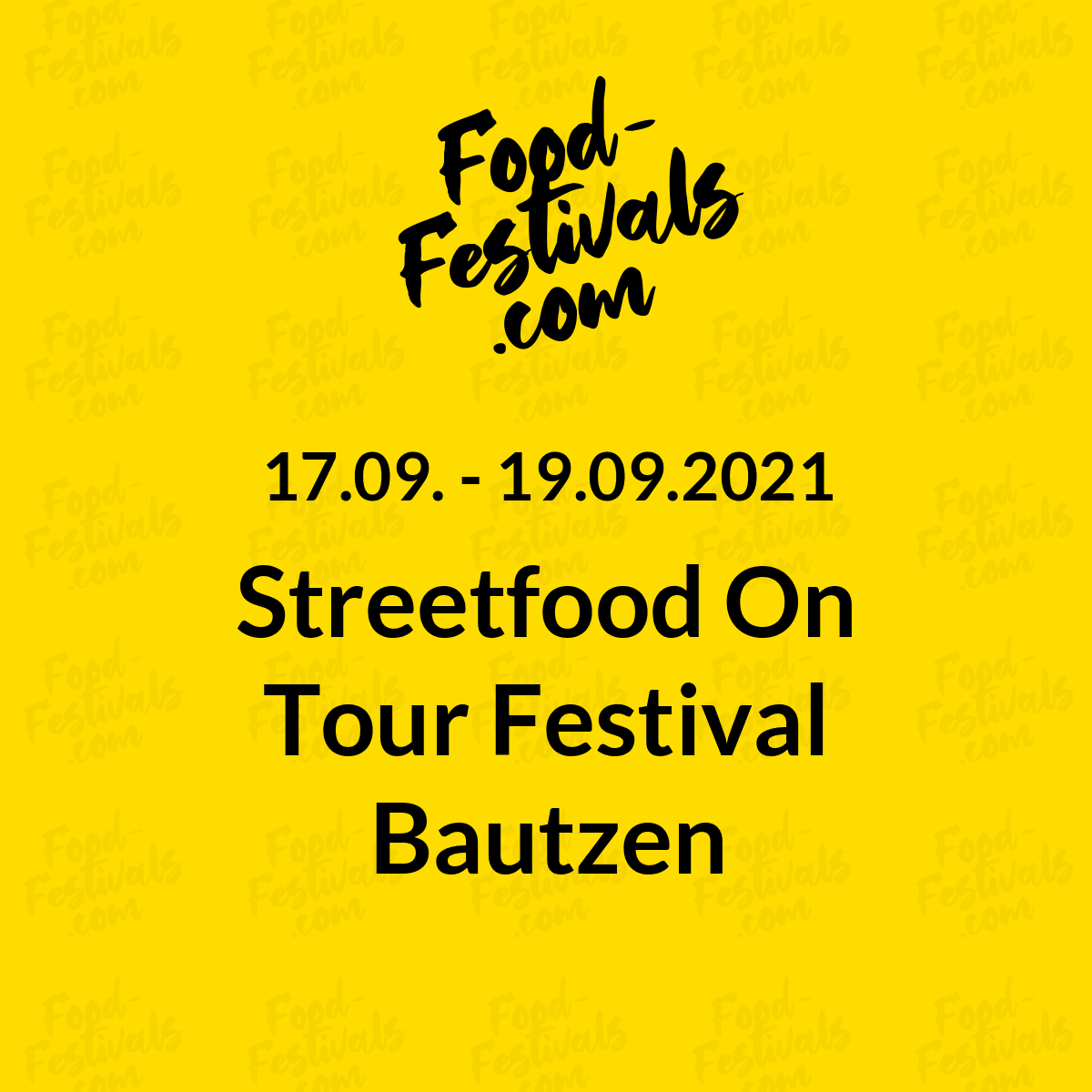 Streetfood On Tour Festival Bautzen