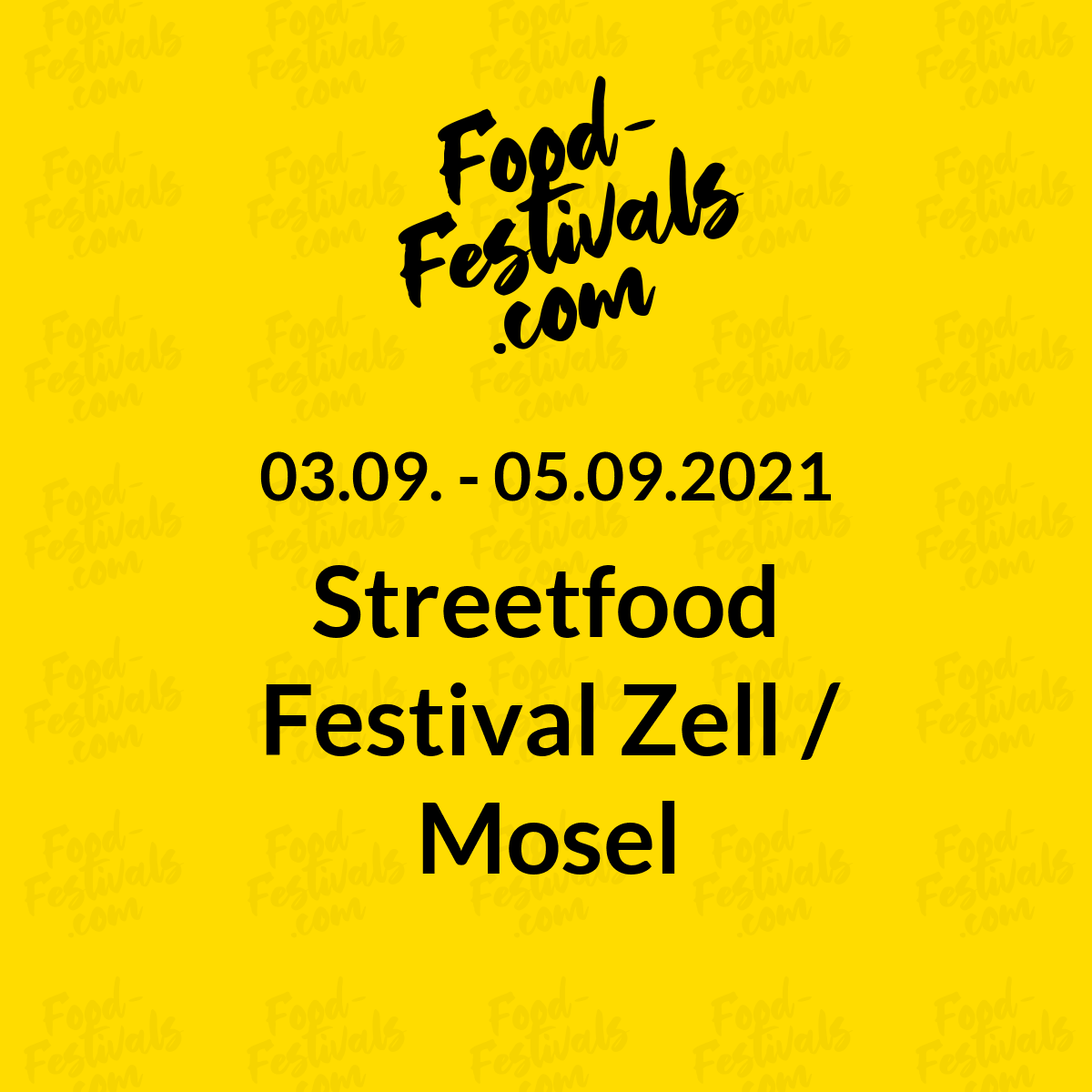 Streetfood Festival Zell / Mosel