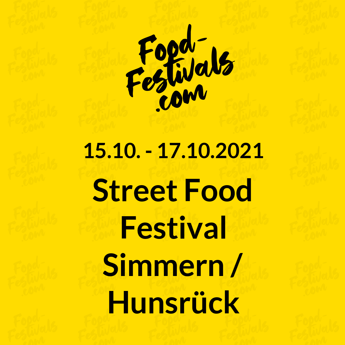 Street Food Festival Simmern / Hunsrück