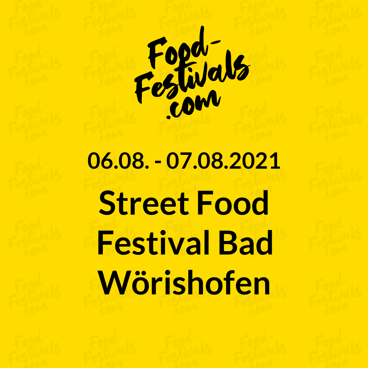 Street Food Festival Bad Wörishofen