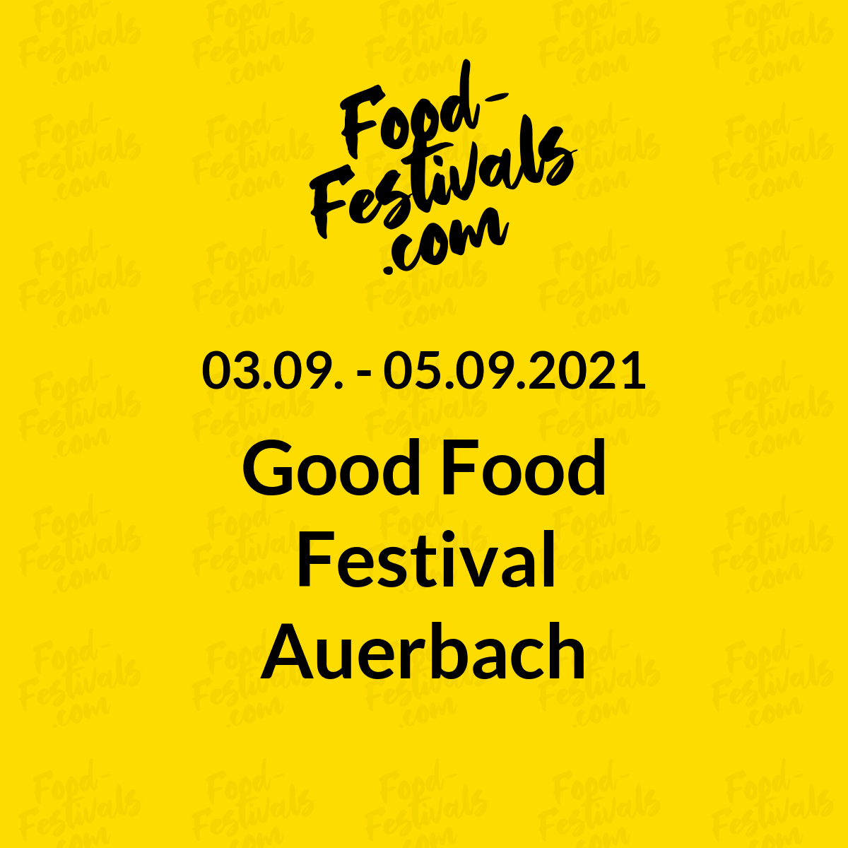 Good Food Festival Auerbach