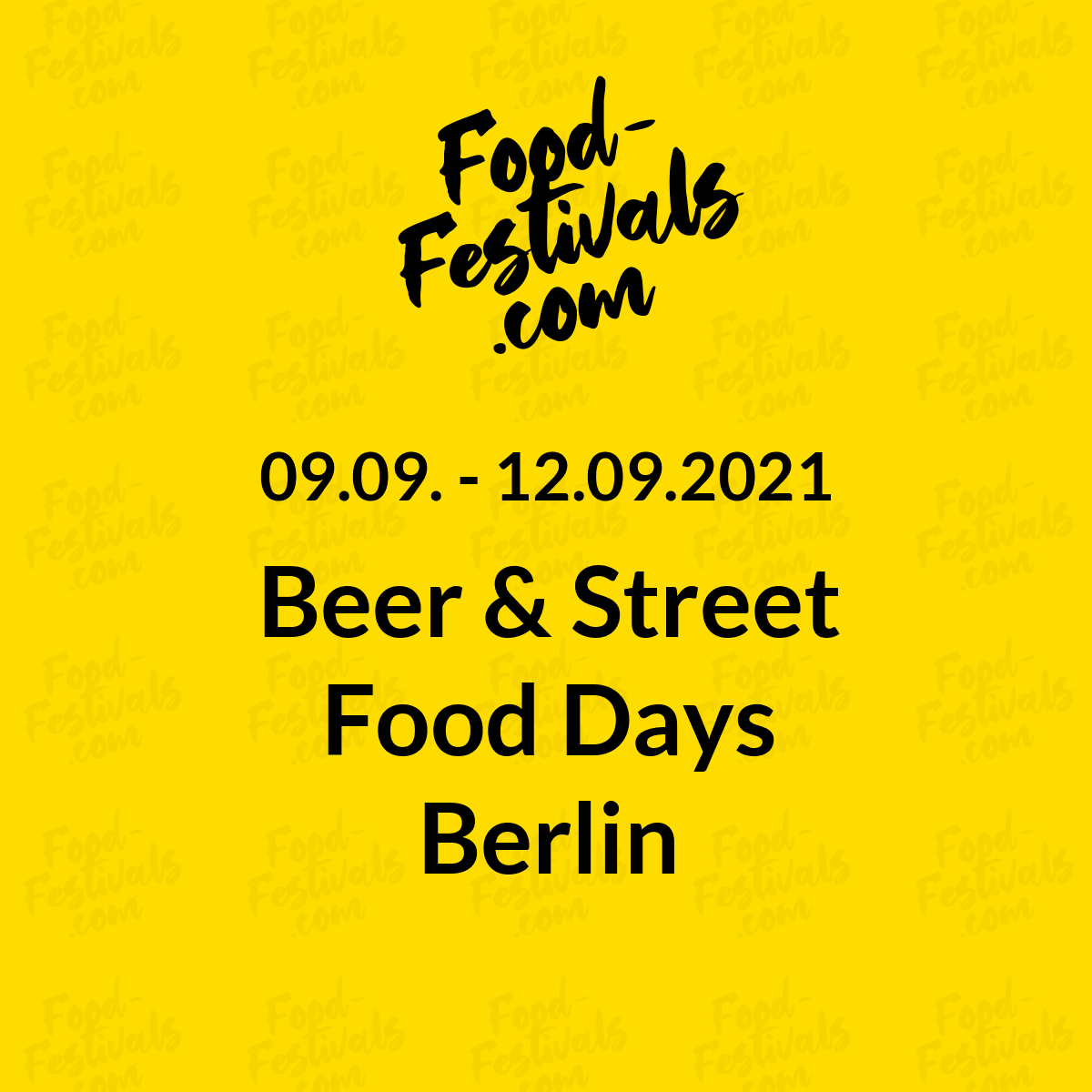 Beer & Street Food Days Berlin