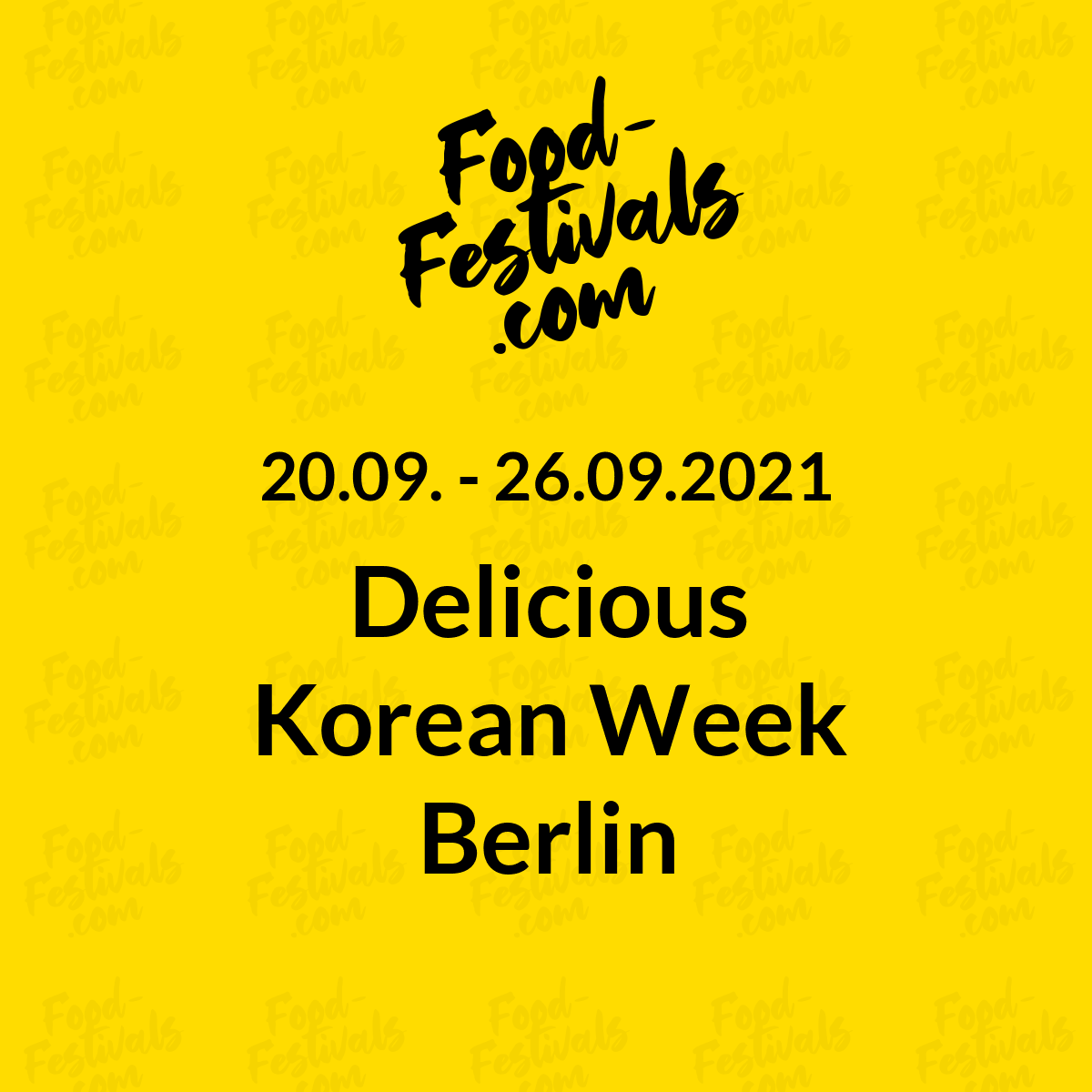 Delicious Korean Week Berlin