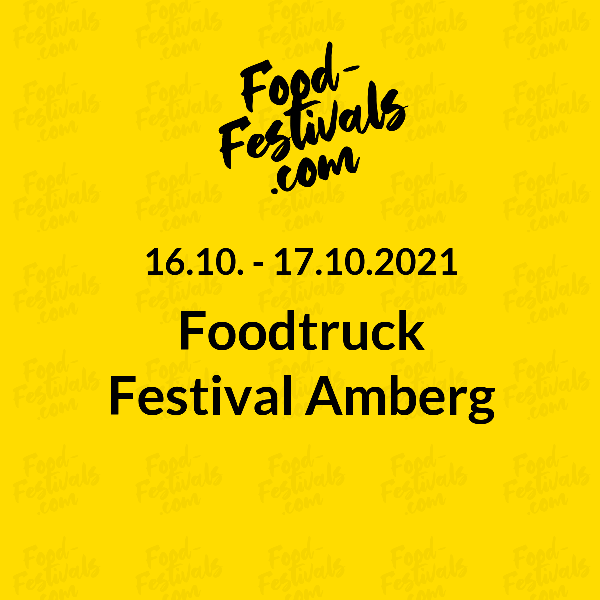 Foodtruck Festival Amberg