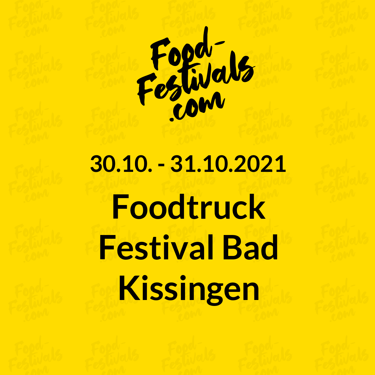Foodtruck Festival Bad Kissingen