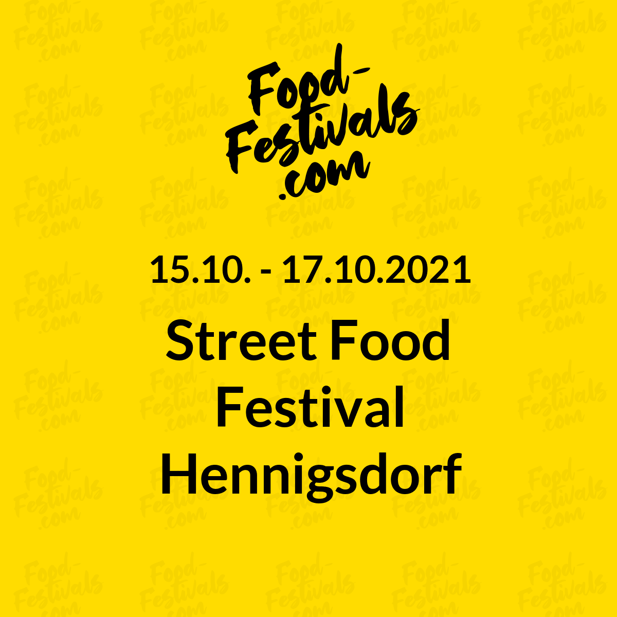 Street Food Festival Hennigsdorf