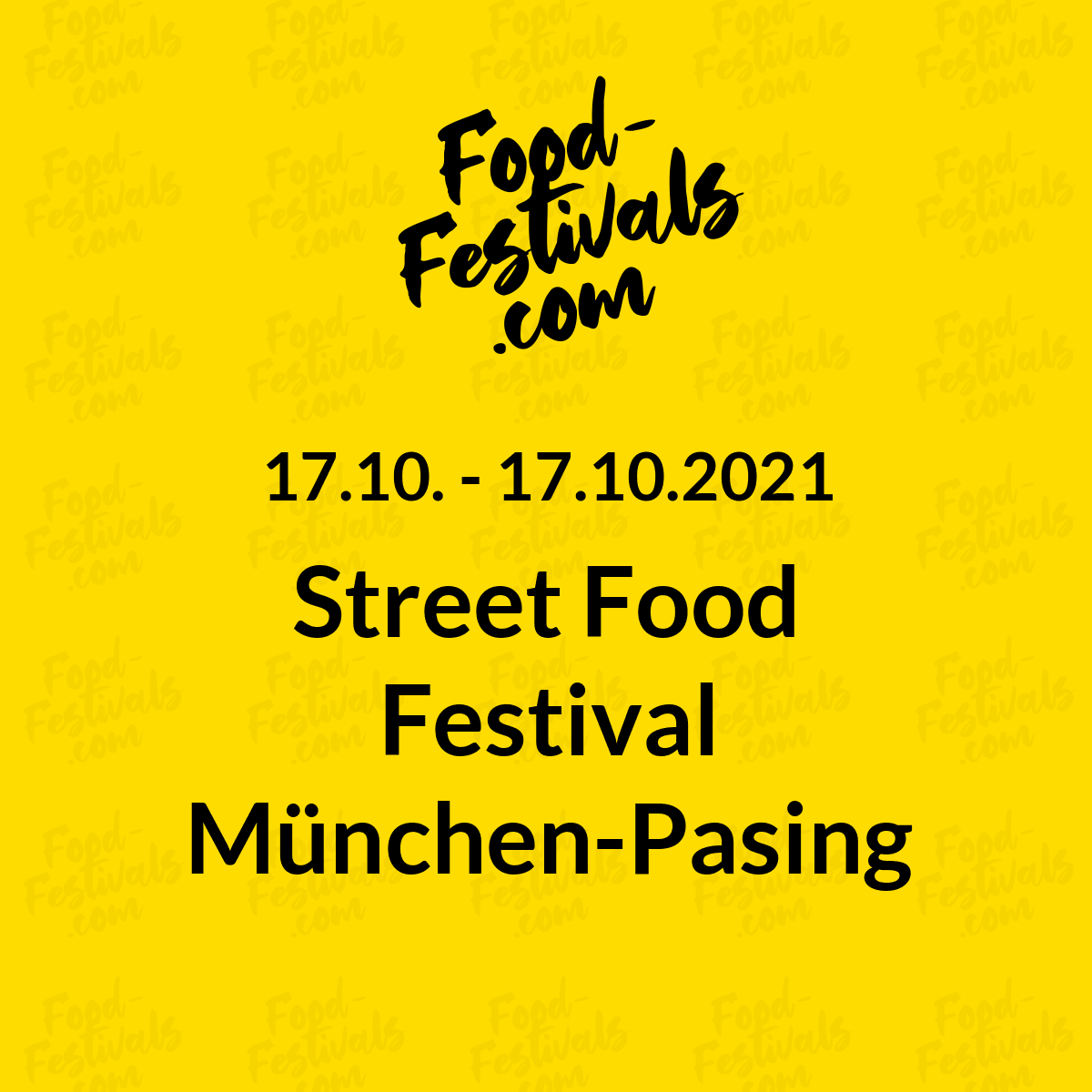 Street Food Festival München-Pasing