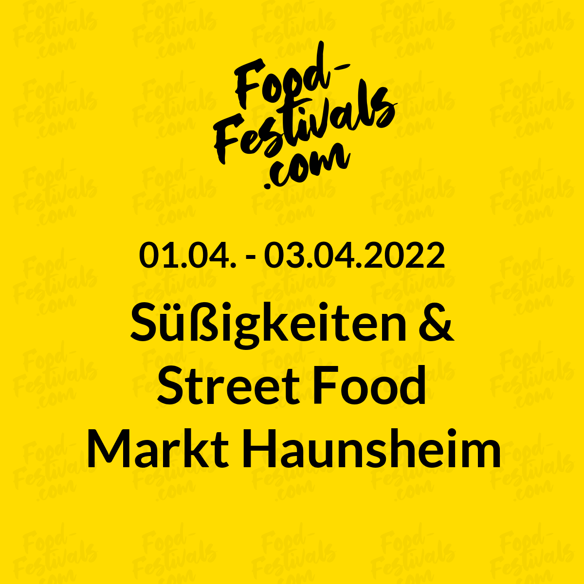 Süßigkeiten & Street Food Markt Haunsheim