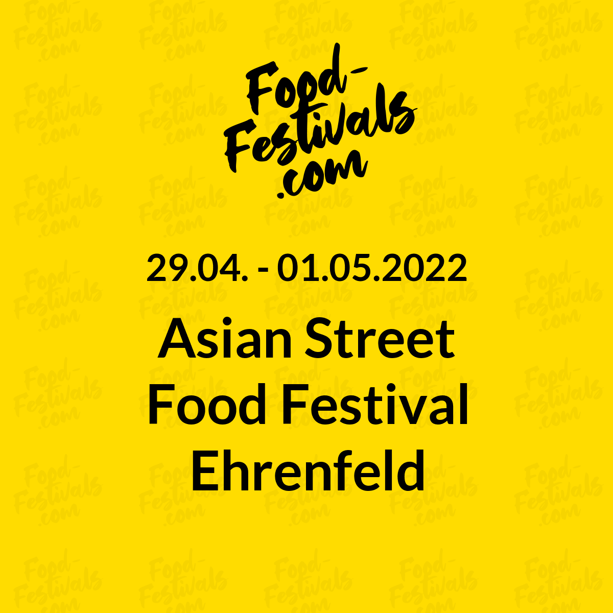 Asian Street Food Festival Ehrenfeld