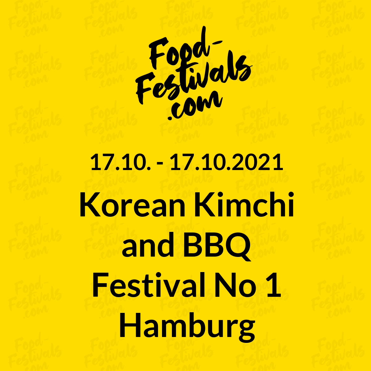 Korean Kimchi and BBQ Festival No 1 Hamburg
