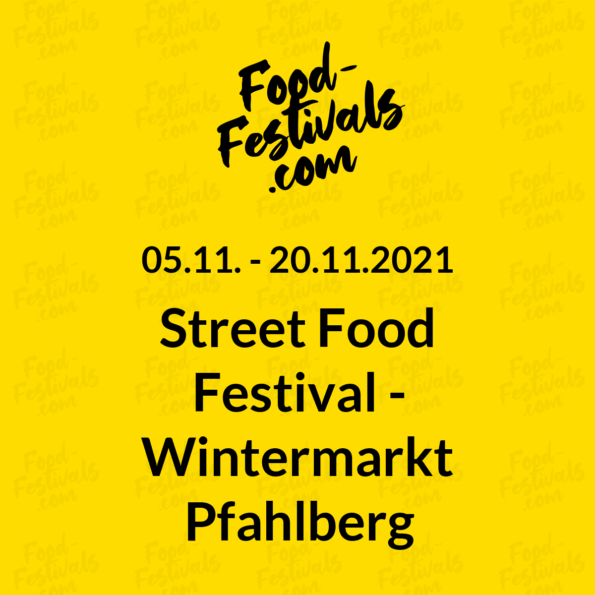 Street Food Festival - Wintermarkt Pfahlberg Magdeburg