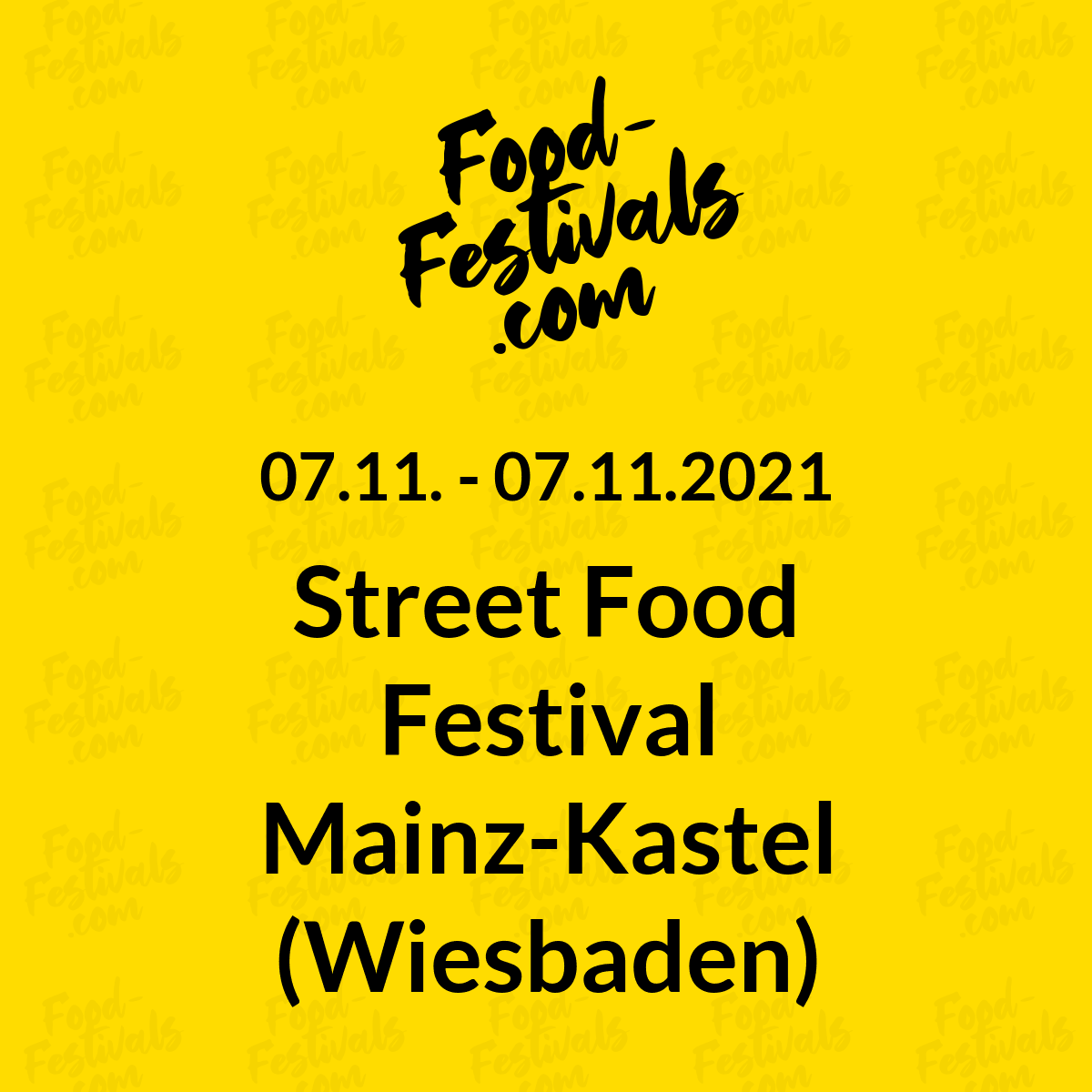 Street Food Festival Mainz-Kastel (Wiesbaden)