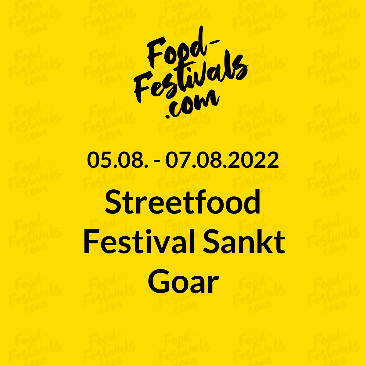 Streetfood Festival Sankt Goar