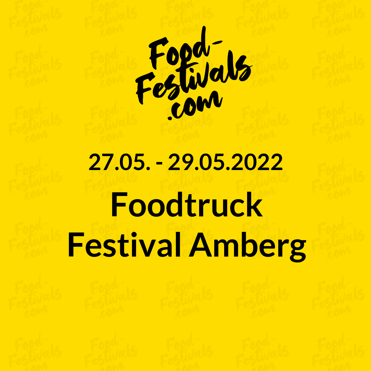 Foodtruck Festival Amberg
