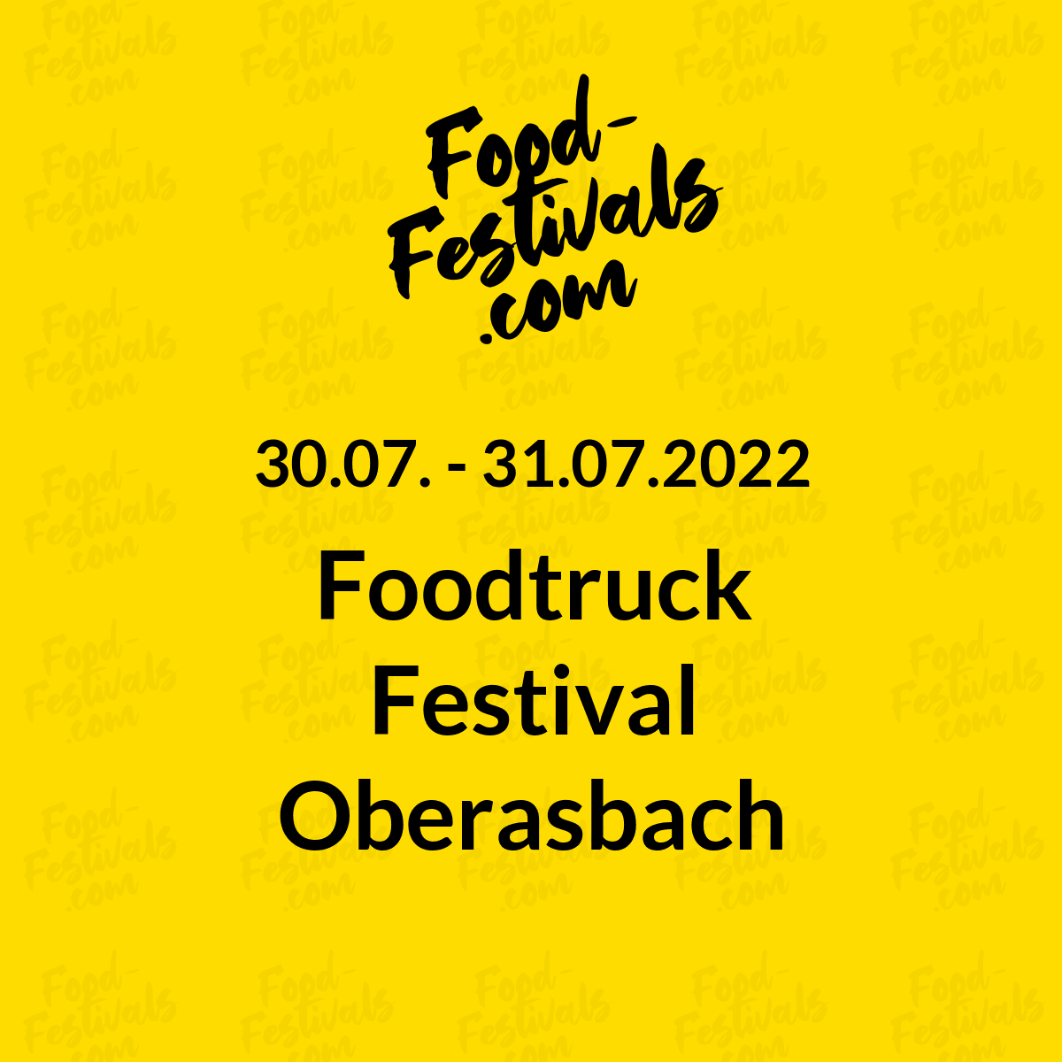 Foodtruck Festival Oberasbach