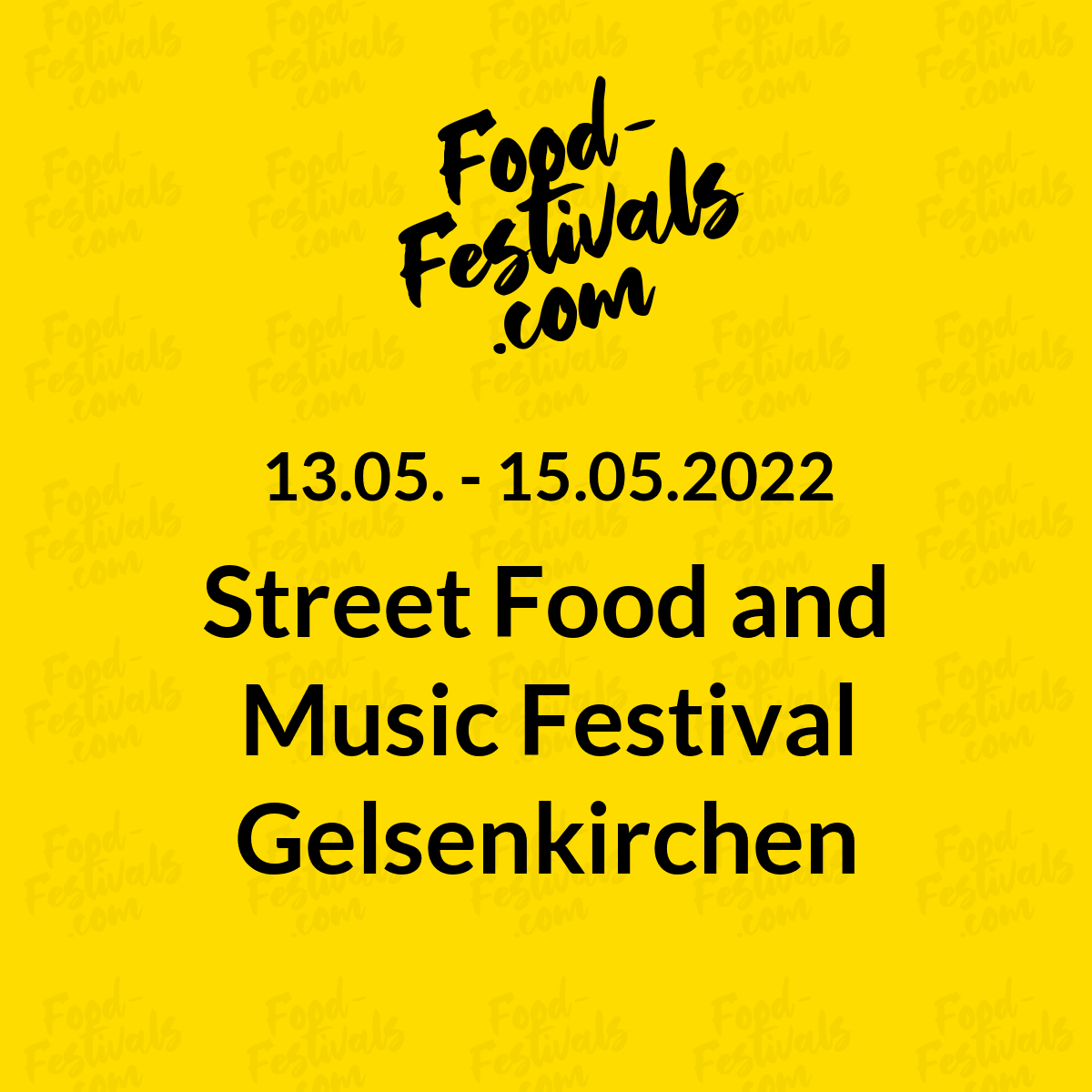 Street Food and Music Festival Gelsenkirchen