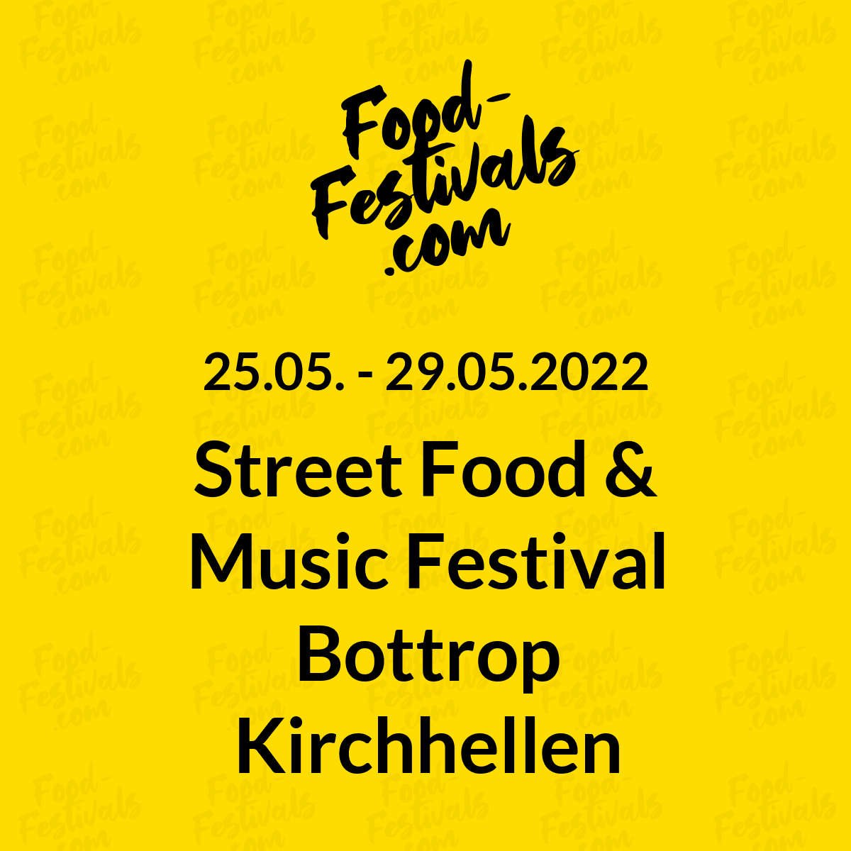 Street Food & Music Festival Bottrop Kirchhellen