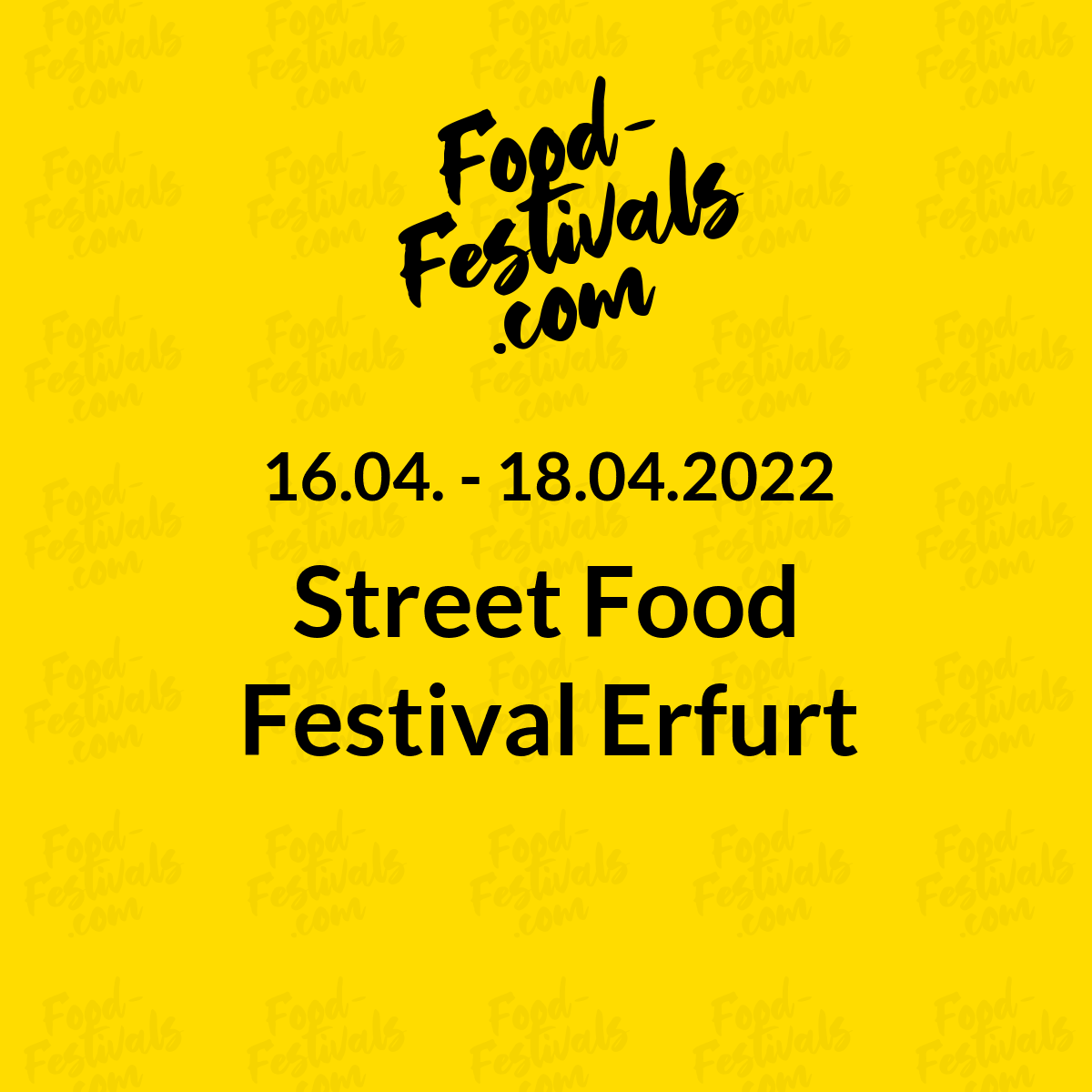 Street Food Festival Erfurt