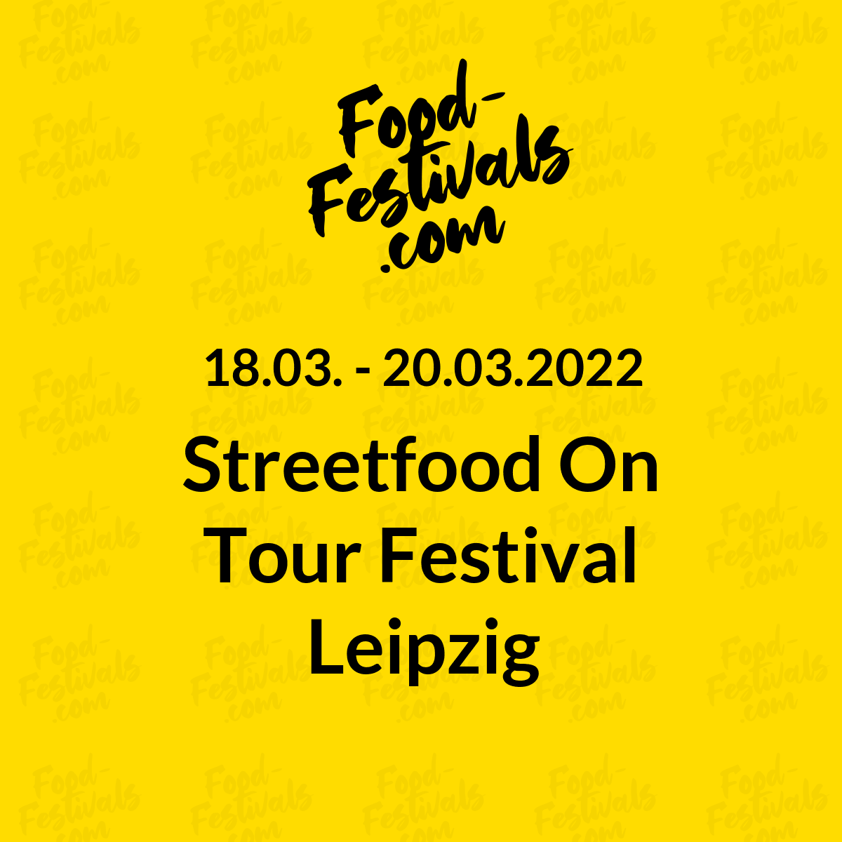 Streetfood On Tour Festival Leipzig