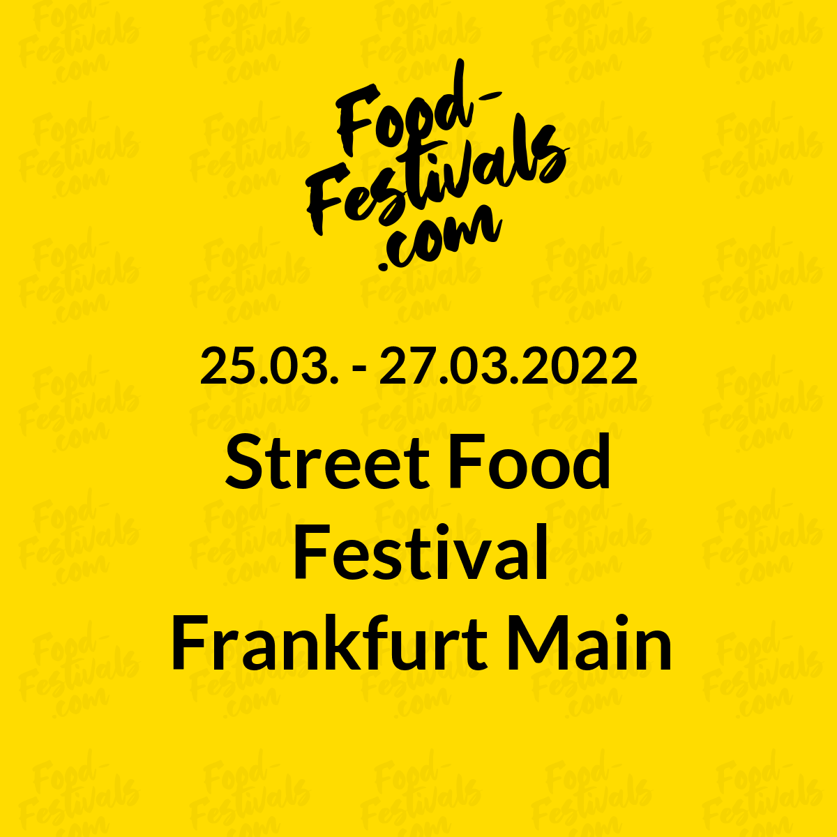 Street Food Festival Frankfurt Main