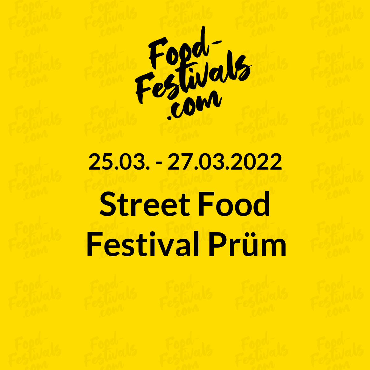 Street Food Festival Prüm