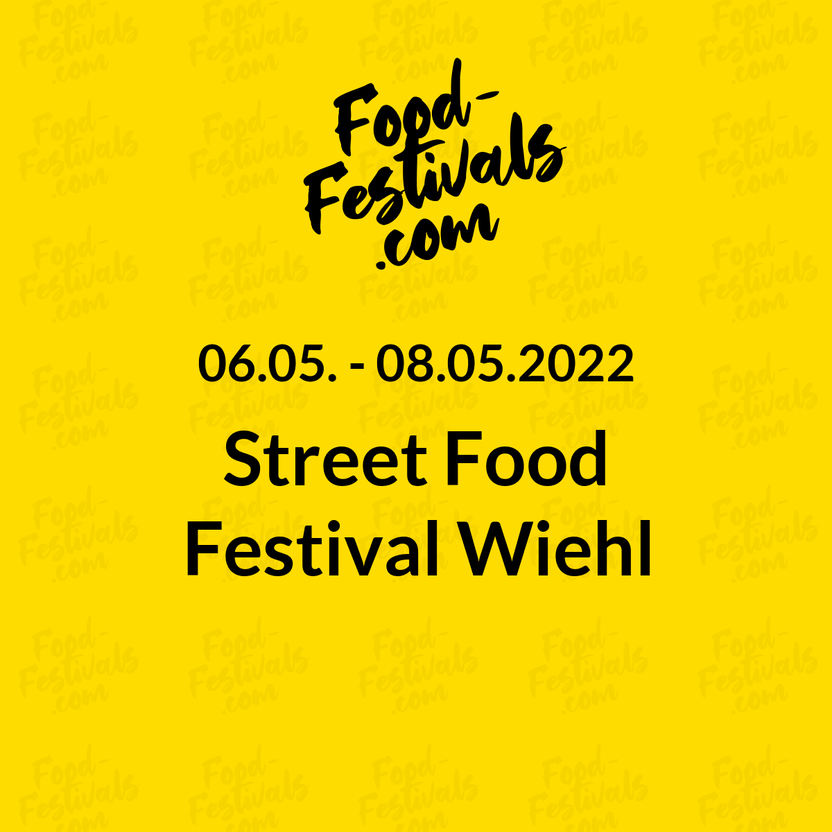 Street Food Festival Wiehl