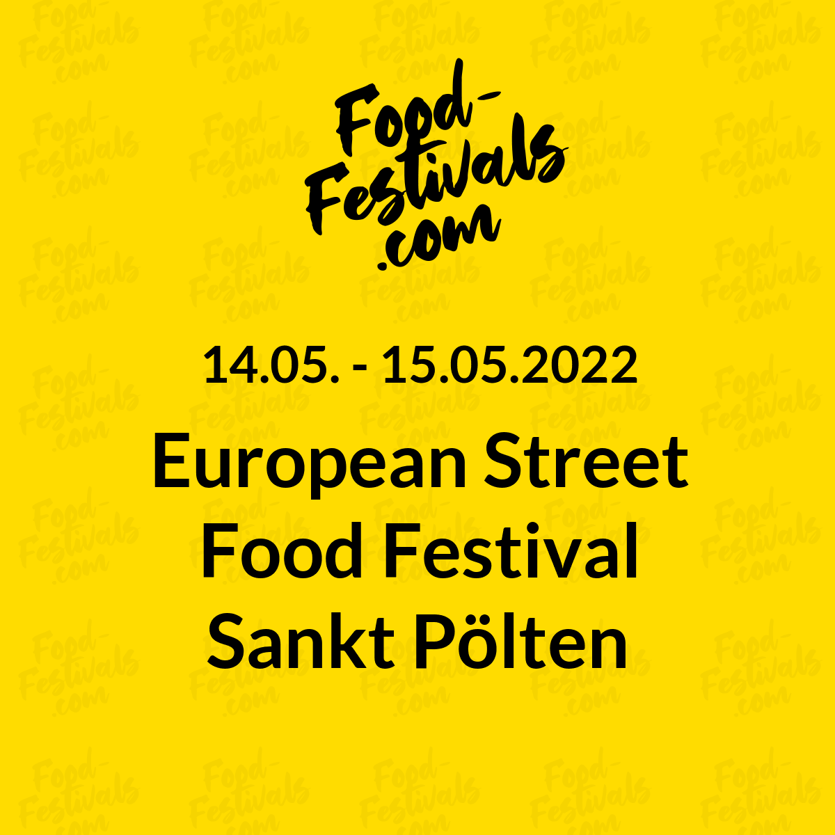 European Street Food Festival Sankt Pölten