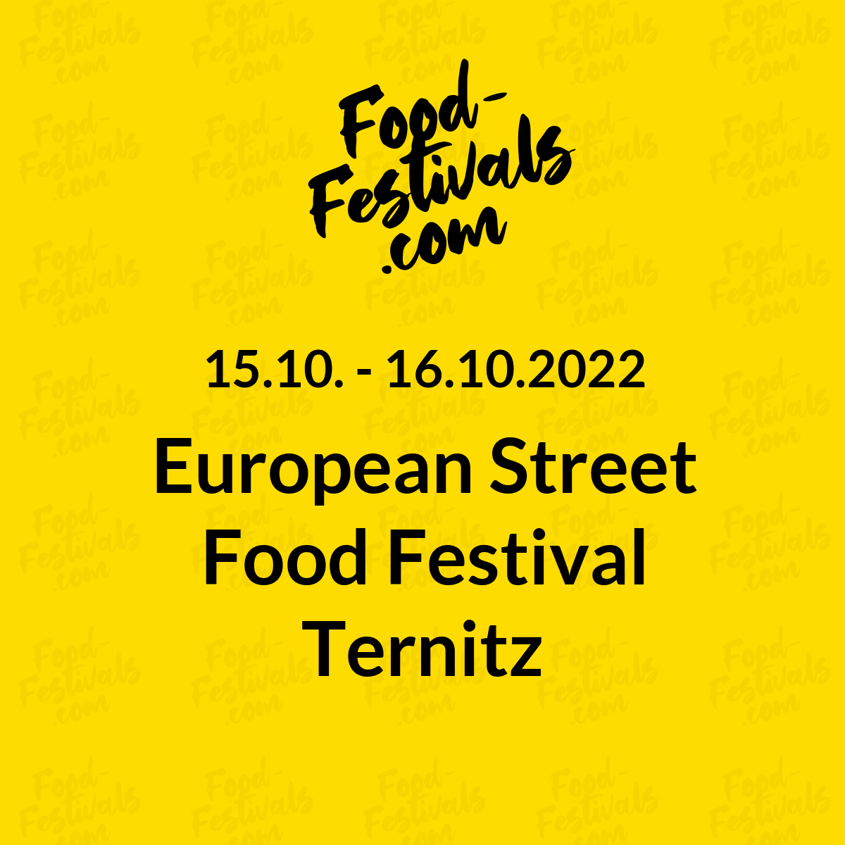 European Street Food Festival Ternitz
