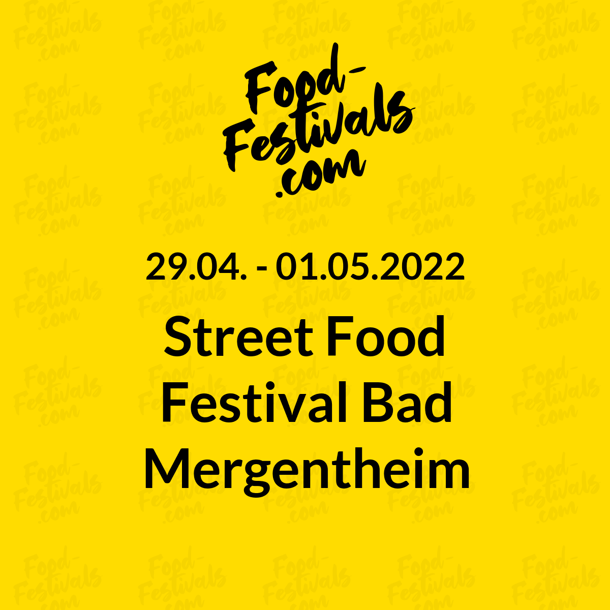 Street Food Festival Bad Mergentheim