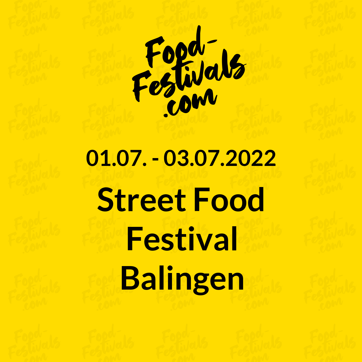 Street Food Festival Balingen