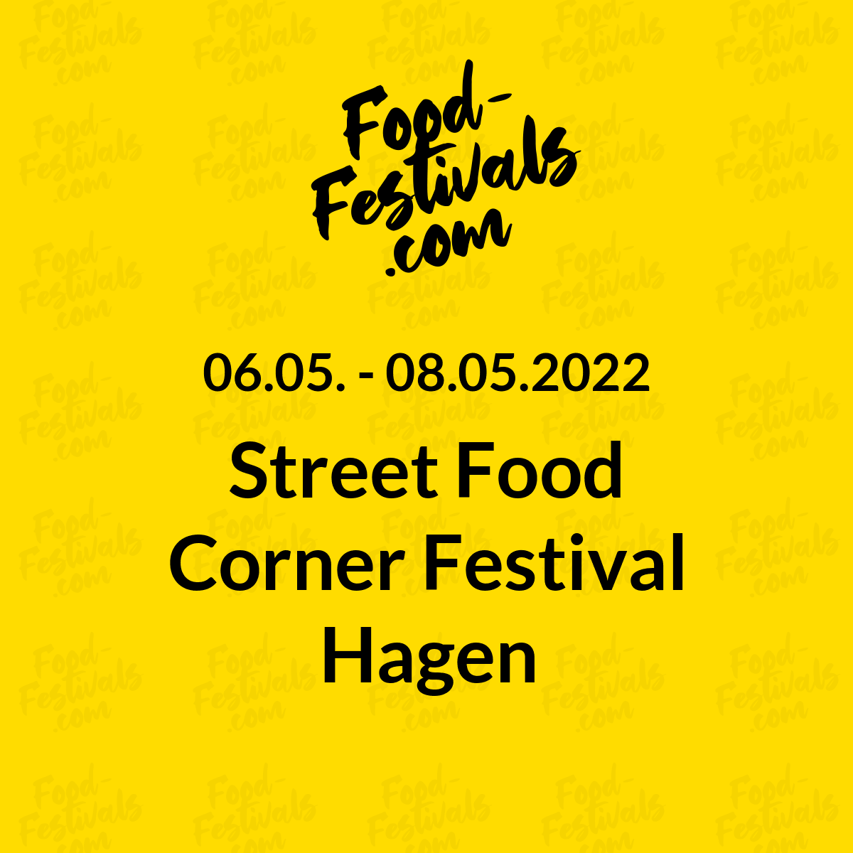 Street Food Corner Festival Hagen